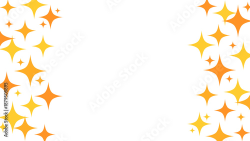 ダイヤ オレンジ 黄色 模様 背景 抽象的な背景フレームのイラスト素材 ポップ デザイン アブストラクト