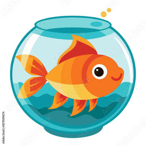 goldfish in a bowl