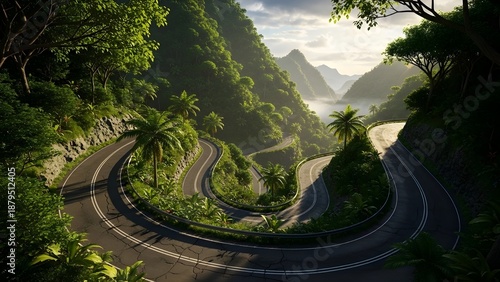 road in the mountains