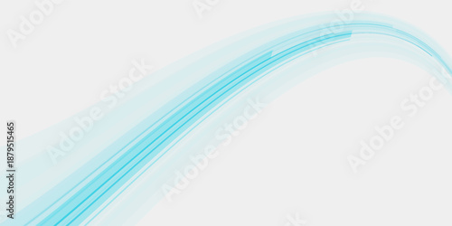 Abstract vector background element in blue and white colors curve perspective