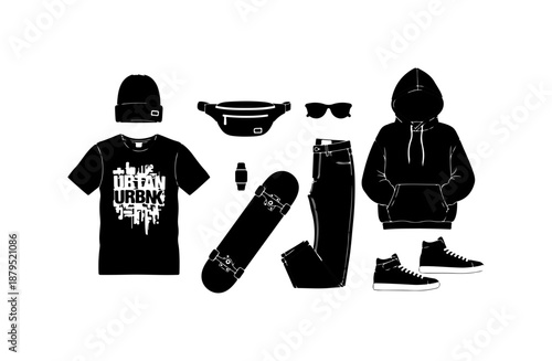 Skateboarding Gear Collection