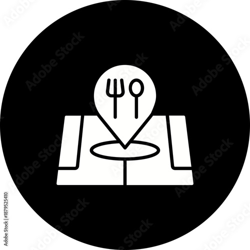 Restaurant Location Icon