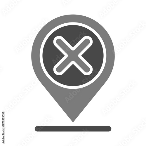 Free Download Wrong Location Icon - GFXLoad
