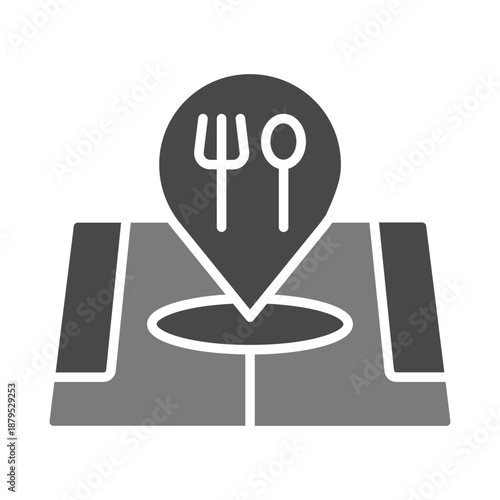 Restaurant Location Icon