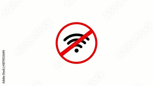 Free Download Red prohibition symbol over Generate title without using the word 