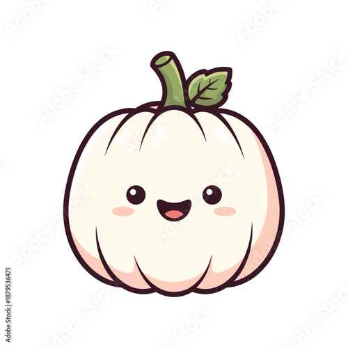Adorable Cartoon Pumpkin Illustration