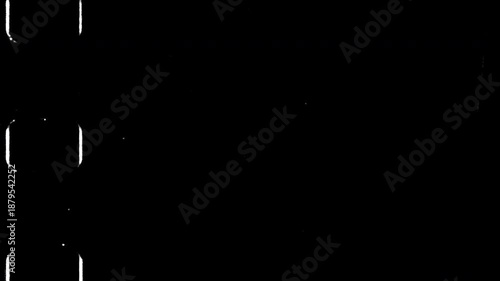 Vintage 8mm Film Strip Light Leak and Flash Overlay.Old film texture with red light leaks, sprocket holes, and grain. Perfect for retro transitions and video effects.