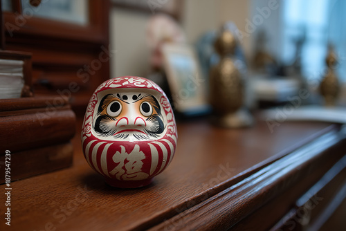 Traditional Japanese Daruma Doll
