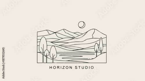 Desain vektor seni abstrak dengan sketsa kartun rumah dan buku catatan hitam bergaya antik hasil ilustrasi menggambar tangan yang unik