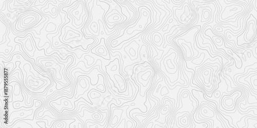 Contour map inspired abstract terrain with layered wave patterns
Soft white relief background expressing elevation and depth