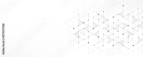 Abstract background with a geometric pattern of triangle shapes. Graphic design element 