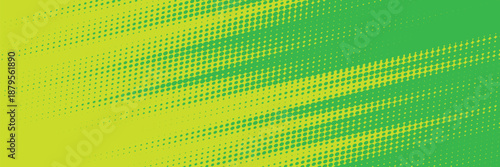 Dots halftone green and blue color pattern gradient grunge texture background. vector illustration eps 10