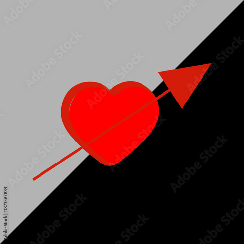 Heart, Heart vector icons. Set of heartbeat icon on isolated background. Symbol cardiogram heart logo in linear style. Vector illustration,  Love , 
