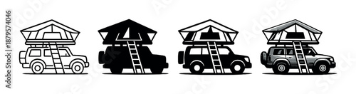 Evolution of off-road camper suvs with rooftop tents