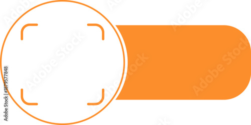 Qr code scan frame icon Scan here Qr code border. Mobile app button