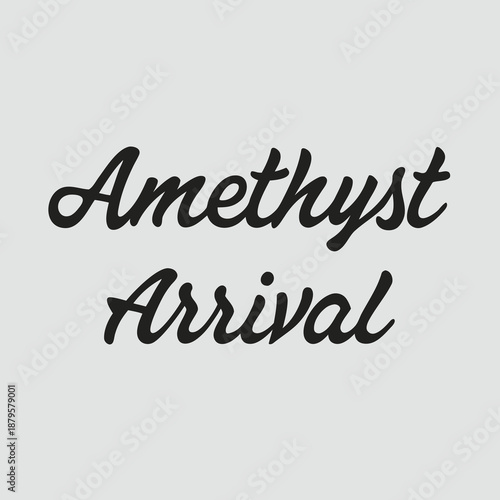 A luxury minimalist flat vector illustration of an amethyst purple geode for new arrival and gemstone concepts isolated on a white background for jewelry and fashion related design projects.