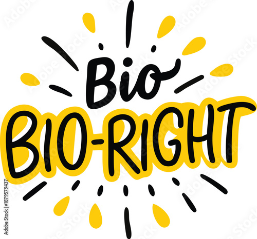 A glowing minimalist flat vector illustration of bioluminescent algae for ocean and science concepts isolated on a white background for nature and biology related design projects today.