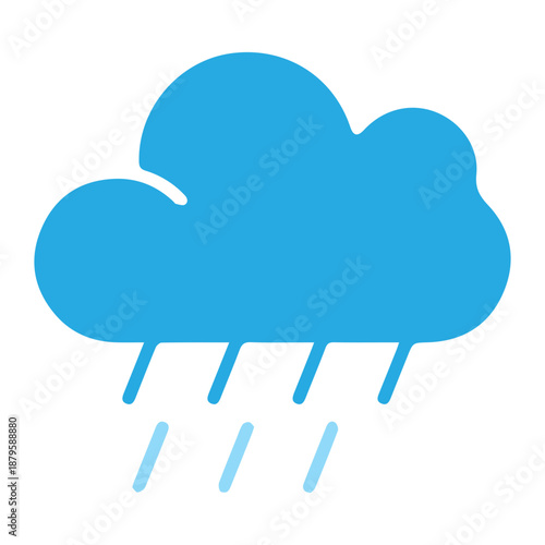 Cloud with Rain Icon
