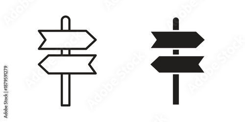 Signpost icon