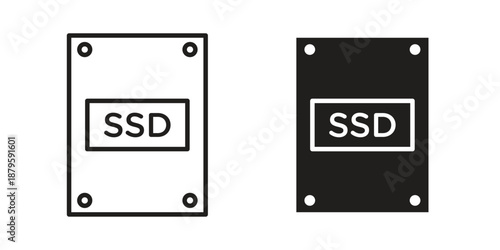 SSD drive icon