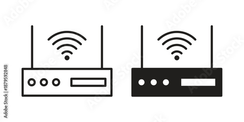 Wifi modem icon