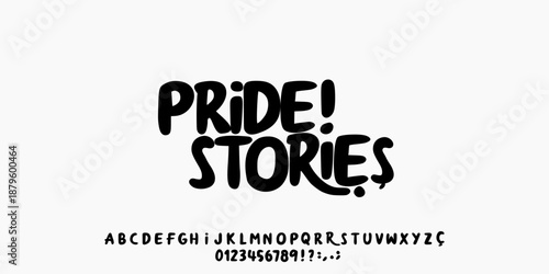 Elegant Font. Groovy Font. Graffiti Font. Creative Hand Drawn Uppercase and Lowercase. Street Art Classic Lettering Fashion Designs Typography modern decorative vintage concept vector