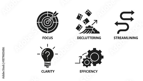 Artificial intelligence and automation concept illustration representing smart technology, machine learning systems, automated processes, digital intelligence, business automation strategy, data drive