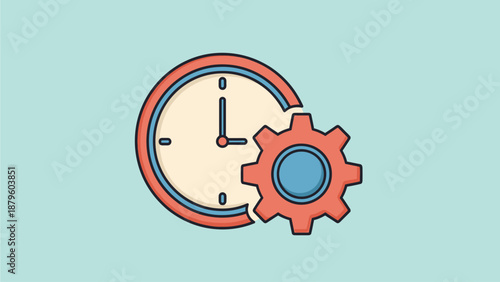 Data analysis and pie chart visualization illustration representing business analytics, statistics overview, performance measurement, data driven decision making, financial analysis, market research, 