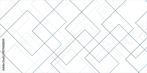 Abstract background with lines, blue color technology concept geometric line vector background.Futuristic digital landscape with lines. Concept for dynamic websites, striking posters, and business.