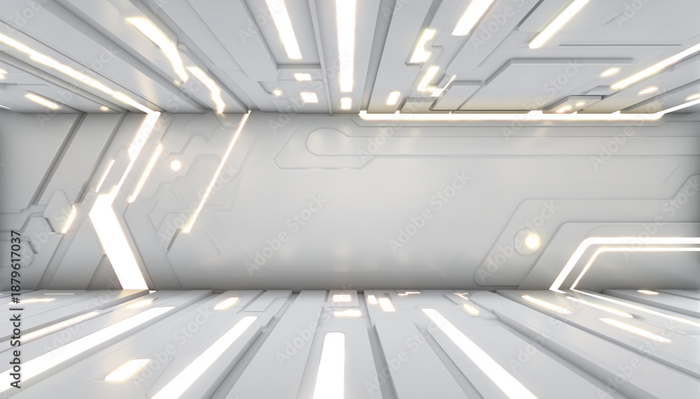 Obraz premium empty subway station