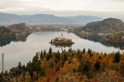 Lake Bled in Slovenia