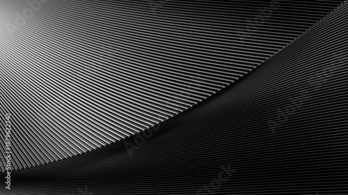 gray and black with a tight line pattern and soft texture