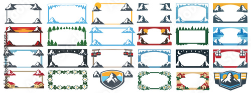 Matterhorn Mountain Scenic Frames Iconic Swiss Alps Views