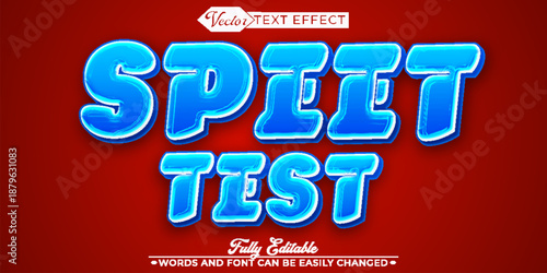  Speed Test Performance Vector Fully Editable Smart Object Text Effect