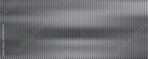 Soft glass ripple gradient in icy pale blue and lavender hues. Delicate reeded texture with frosted distortion effect and minimal vertical blur. Glass texture, vector illustration