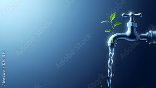 World water day conserve water for a sustainable future with every drop