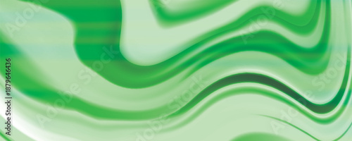 Green abstract illustrations use photos to create images as we imagine, perfect for creating graphic design backgrounds