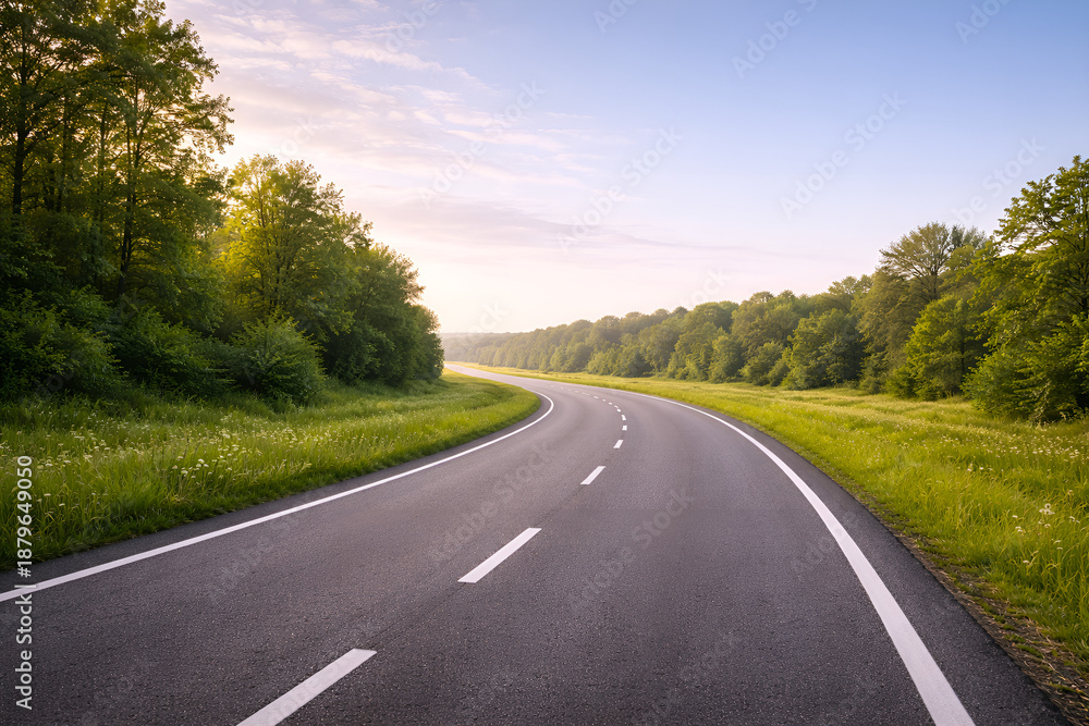 Fototapeta premium road in the countryside
