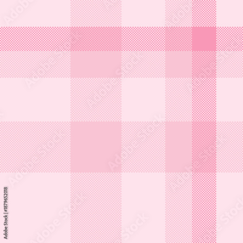 Individuality background vector tartan, clan seamless check plaid. African pattern fabric textile texture in light and red colors.