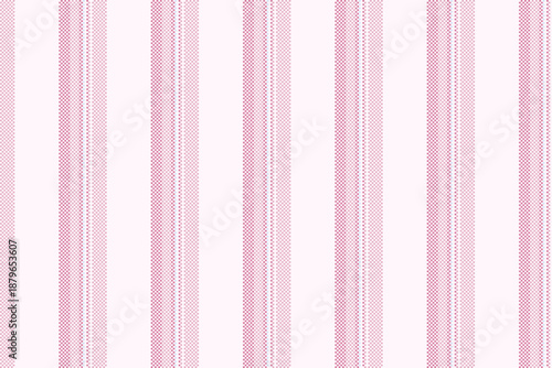 Svent fabric vertical lines, bold background stripe pattern. Dtripe seamless textile vector texture in snow and light colors.