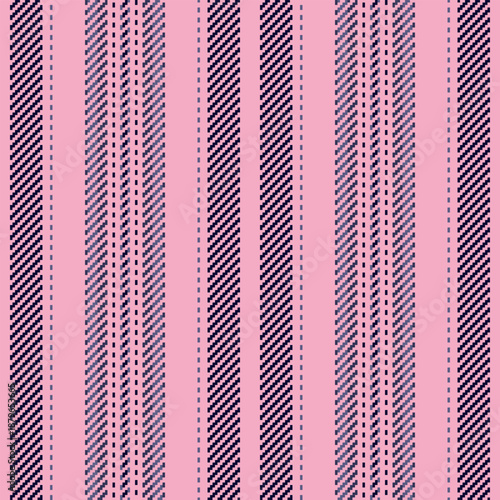 Veometry background stripe textile, repetition pattern vertical fabric. Dive seamless texture lines vector in light and dark colors.