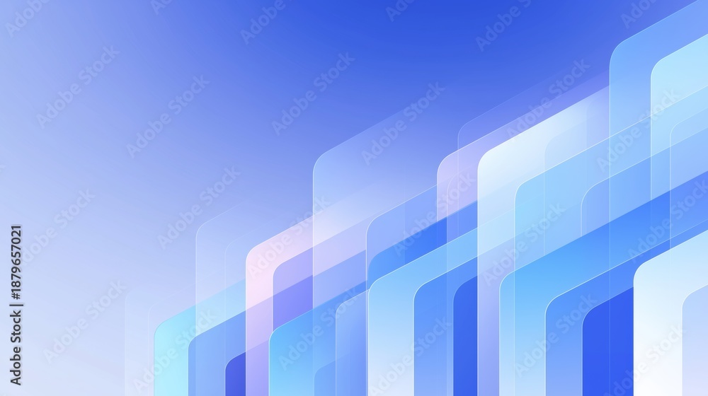 Fototapeta premium Backend infrastructure with blue accents in a digital environment showcasing modern design elements