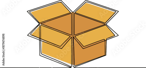 Empty Packaging or Storage Symbol