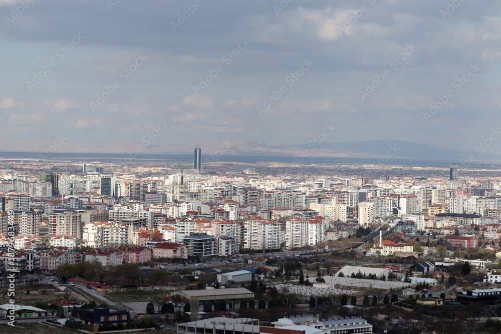 Obraz premium A view of the city of Konya, Turkey.