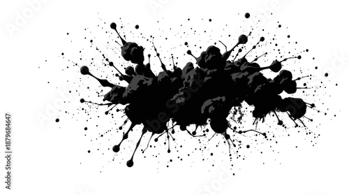 A sleek glass or plastic bottle of volatile organic compound VOC aromatic spray solution stands out against a pure black