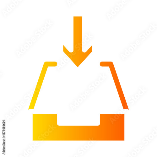 inbox gradient icon