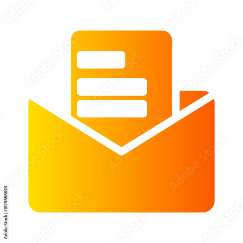 letter gradient icon