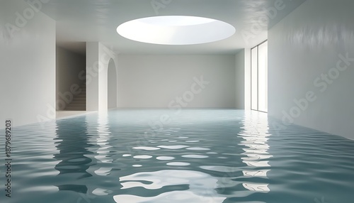 Wallpaper Mural empty white room Torontodigital.ca