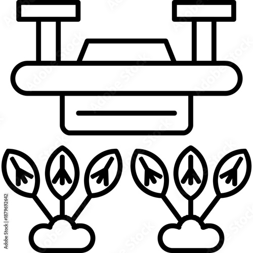 Pesticide Drone Icon