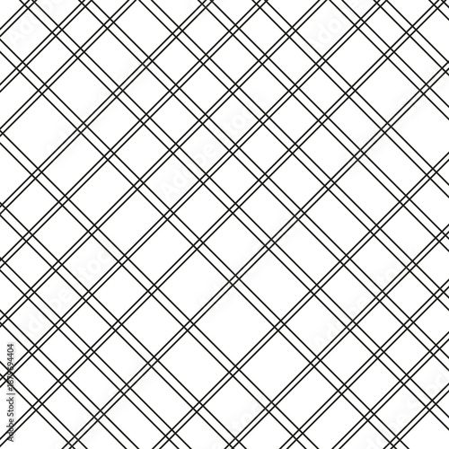 Double intersecting lines form a network.